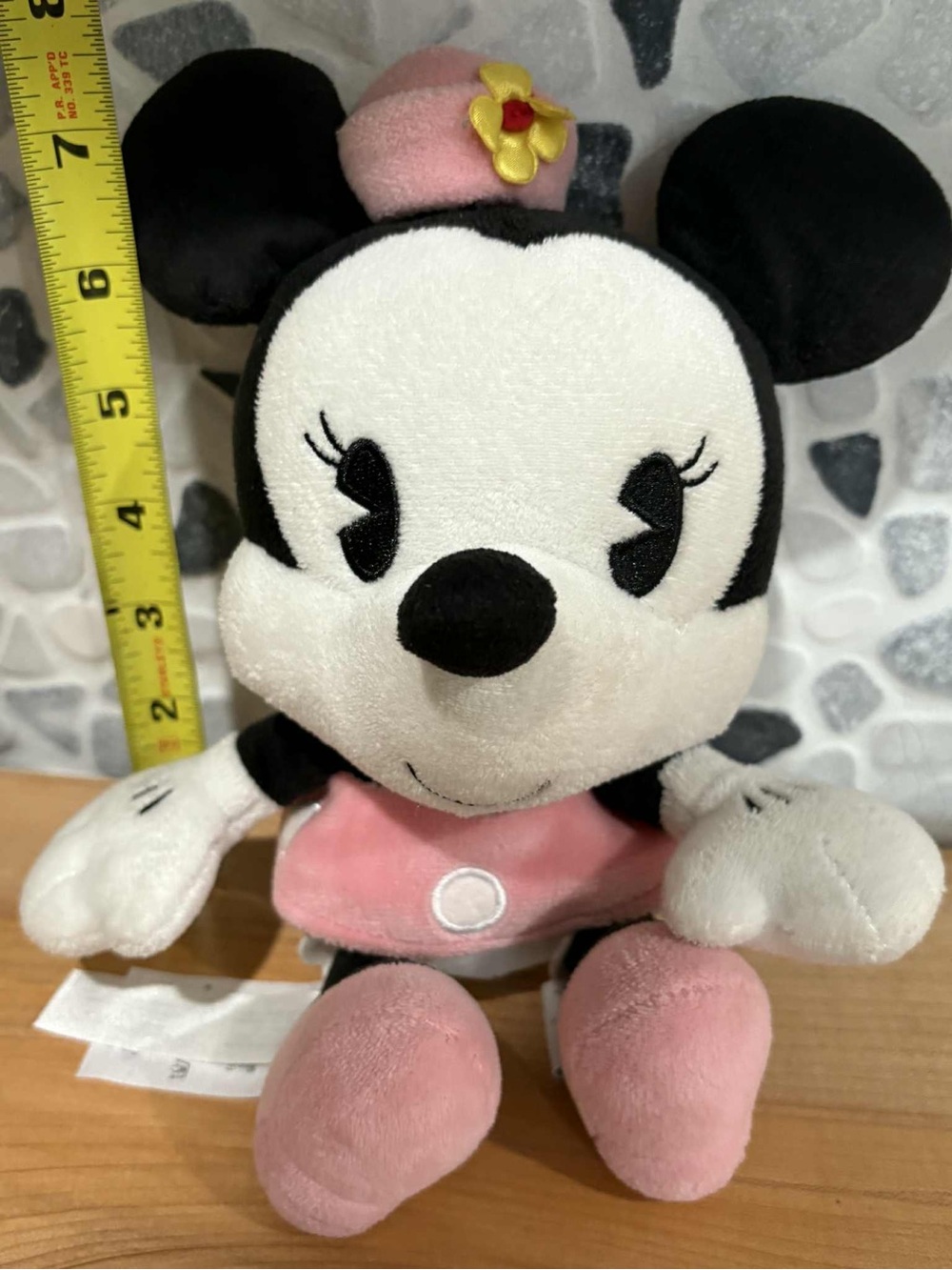 Vintage Disney Minnie Mouse Pink Plush Toy